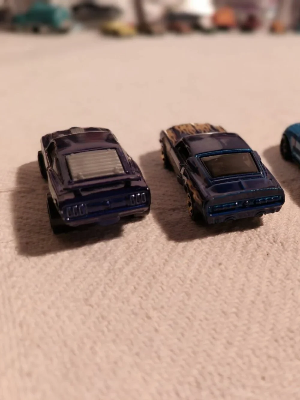 HOT WHEELS & MATCHBOX FORD MUSTANG 4-CAR LOT